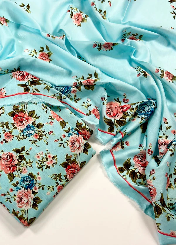 Bareeze Digital Printed Khaddar 3PC