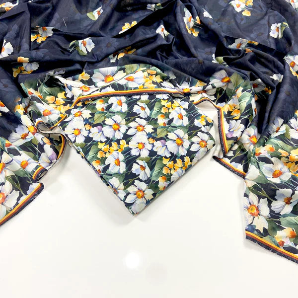 Bareeze Digital Printed Khaddar 3PC