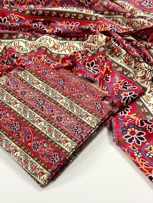 Bareeze Digital Printed Khaddar 3PC