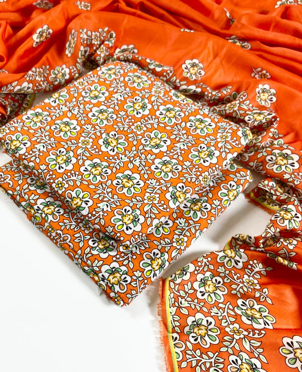 Bareeze Digital Printed Khaddar 3PC