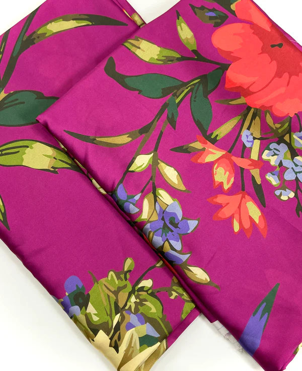 Maria B Printed Silk 2-PC