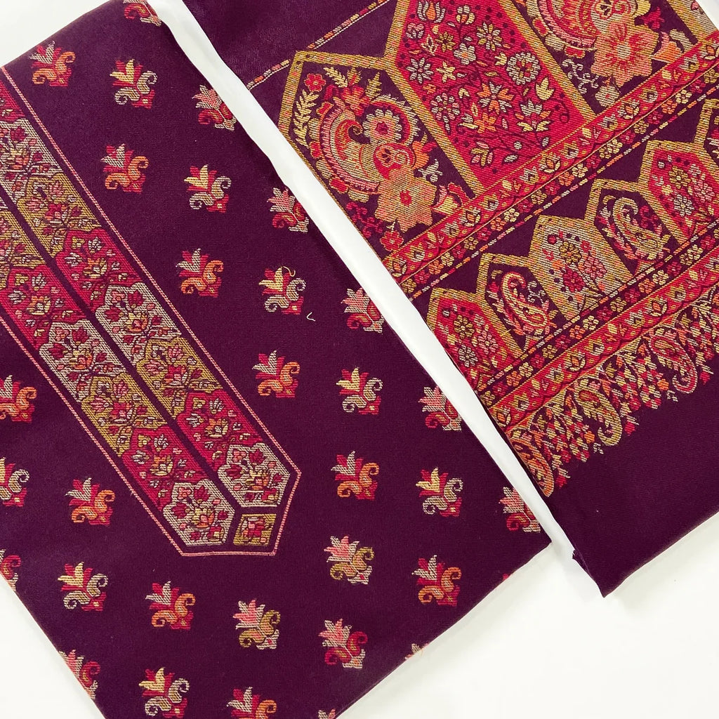 Anaya Noor Pashmina with Jacquard 3PC D1