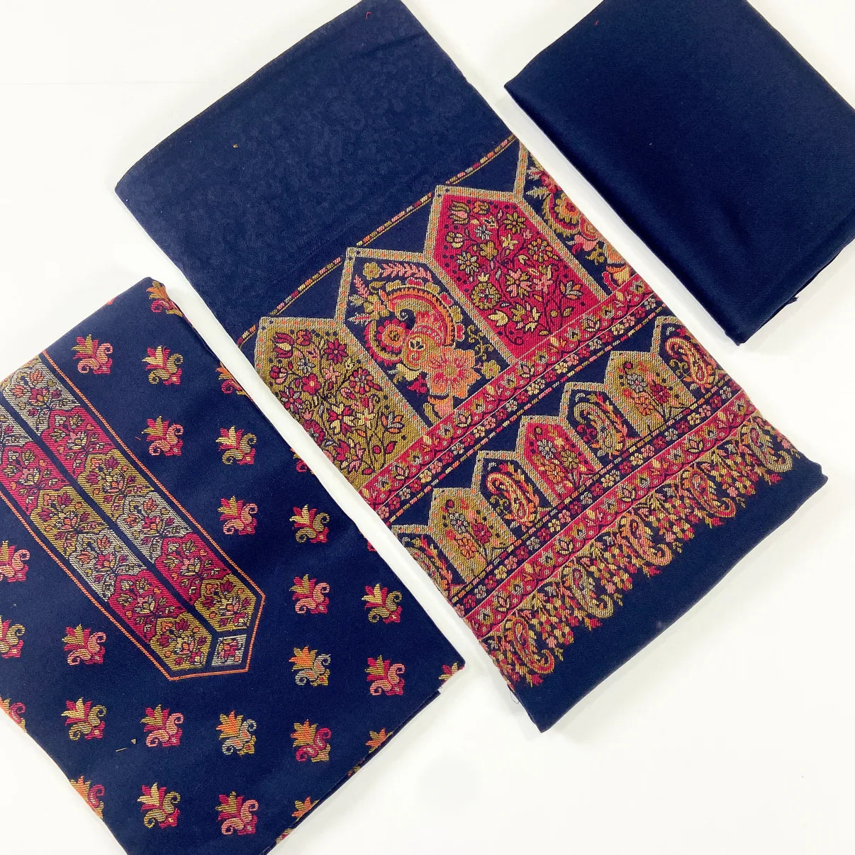 Anaya Noor Pashmina with Jacquard 3PC D3