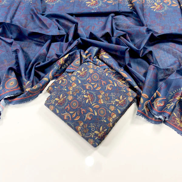 Bareeze Digital Printed Khaddar 3PC
