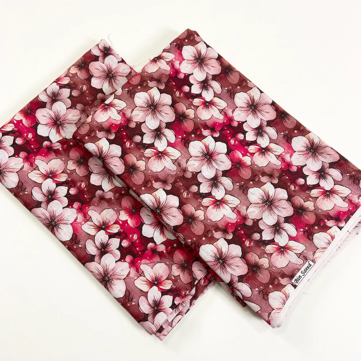 Bin Saeed Digital Printed Khaddar 2 Piece D12