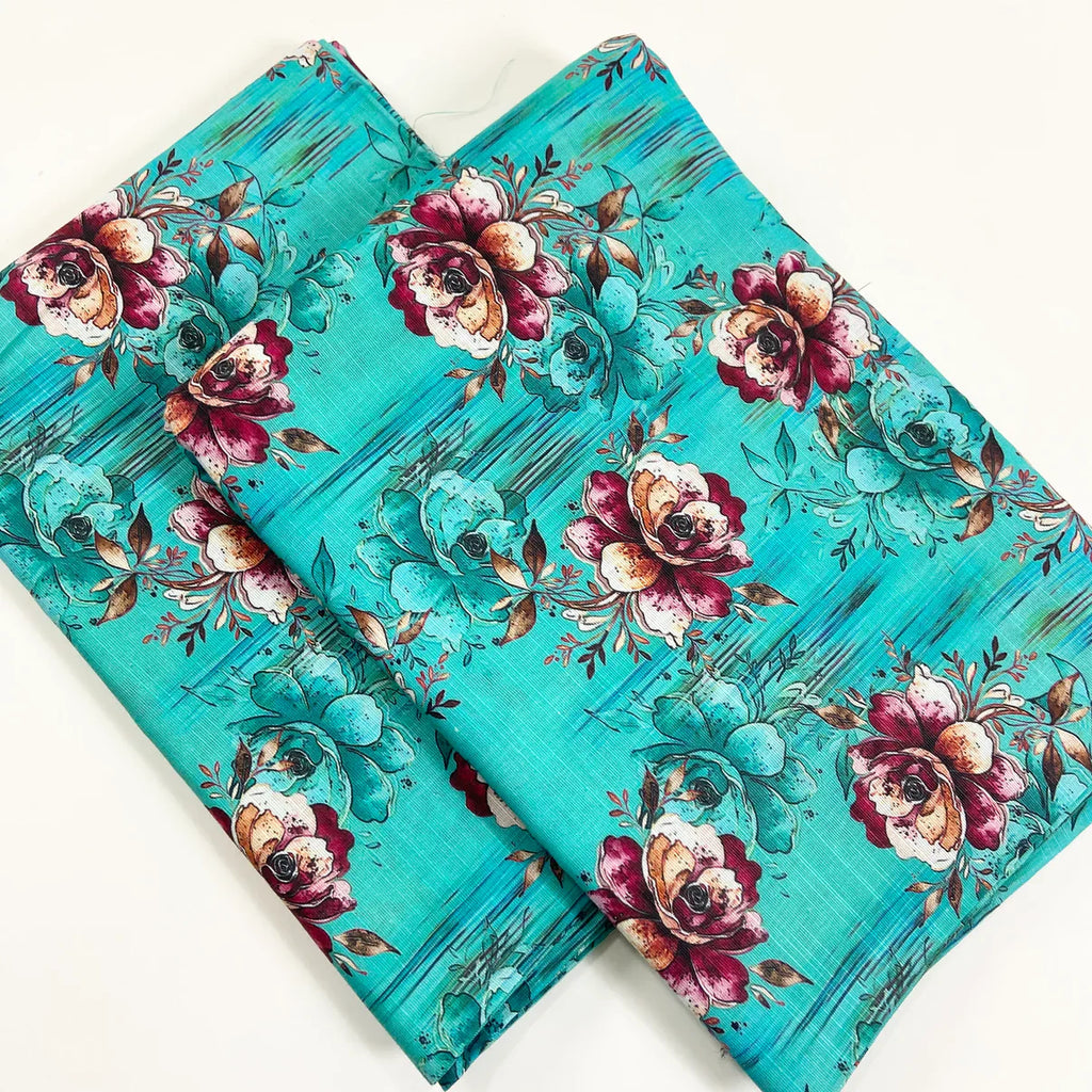 Bin Saeed Digital Printed Khaddar 2 Piece D3