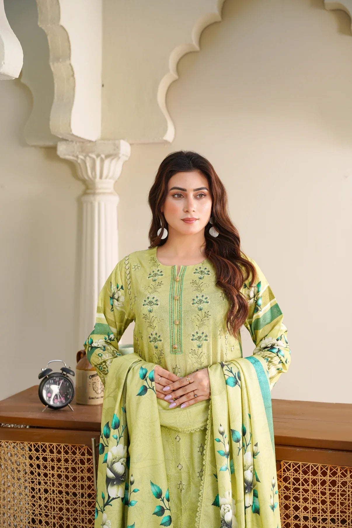 Cora By Anaya Noor Emb Karandi 3 PC D3