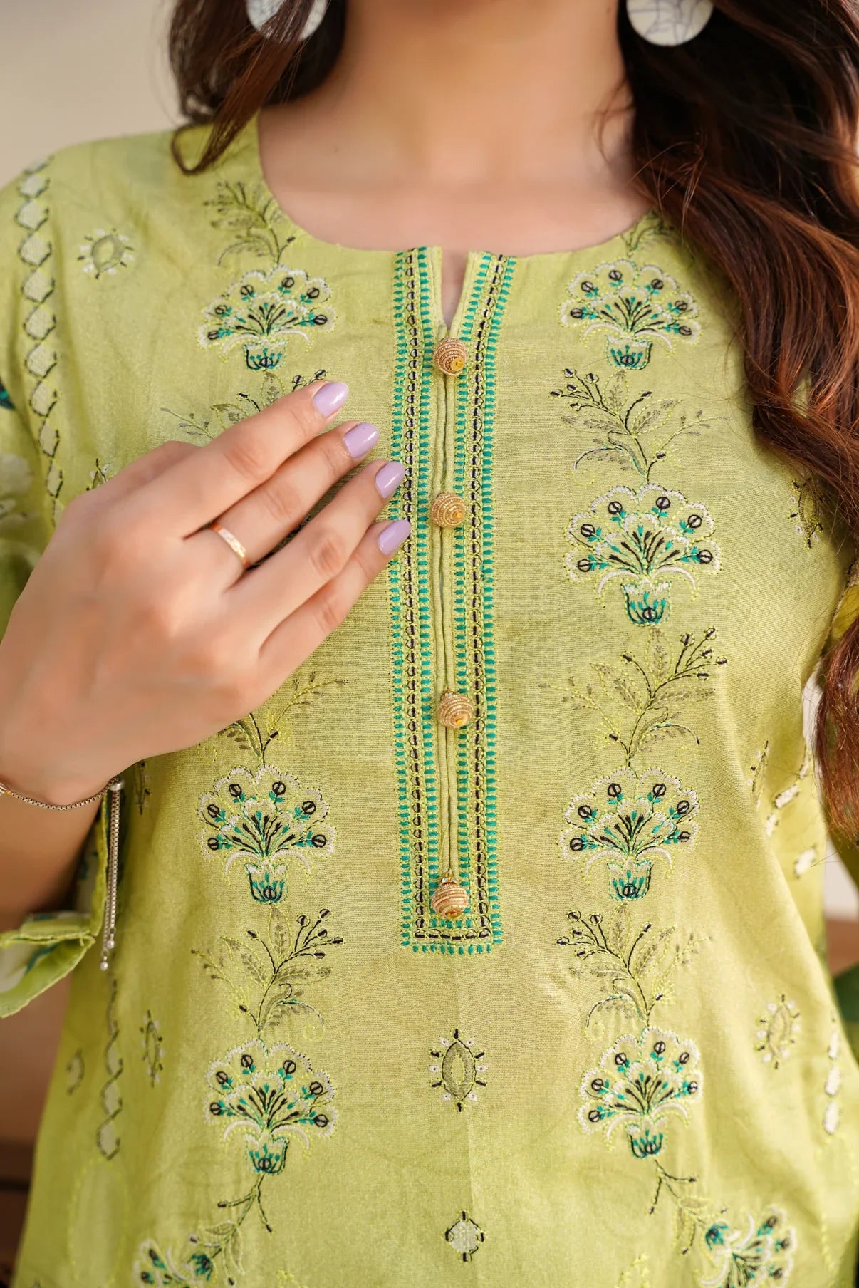 Cora By Anaya Noor Emb Karandi 3 PC D3