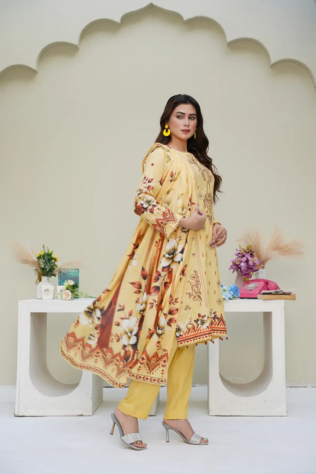 Cora By Anaya Noor Emb Karandi 3 PC D5