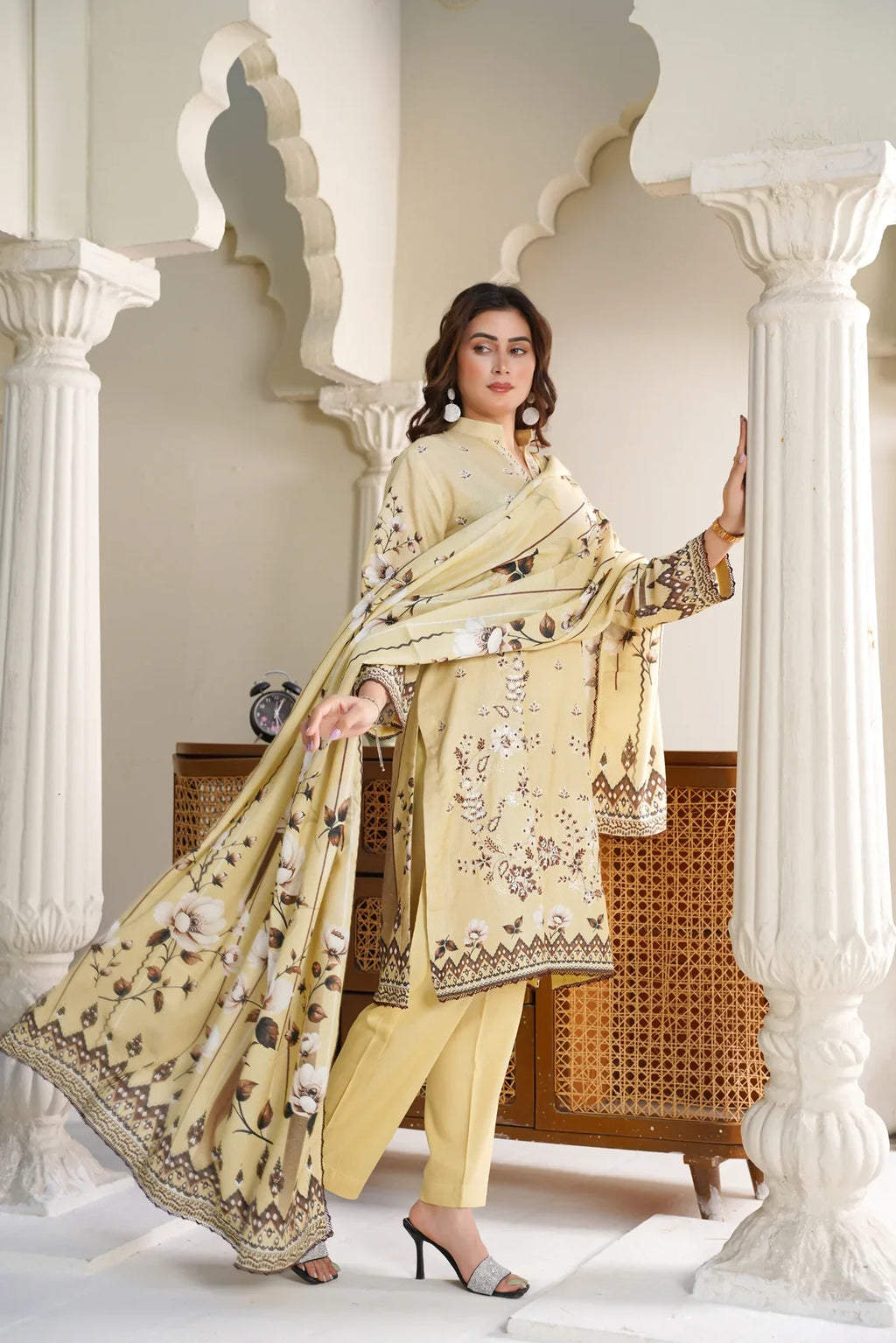Cora By Anaya Noor Emb Karandi 3 PC D6
