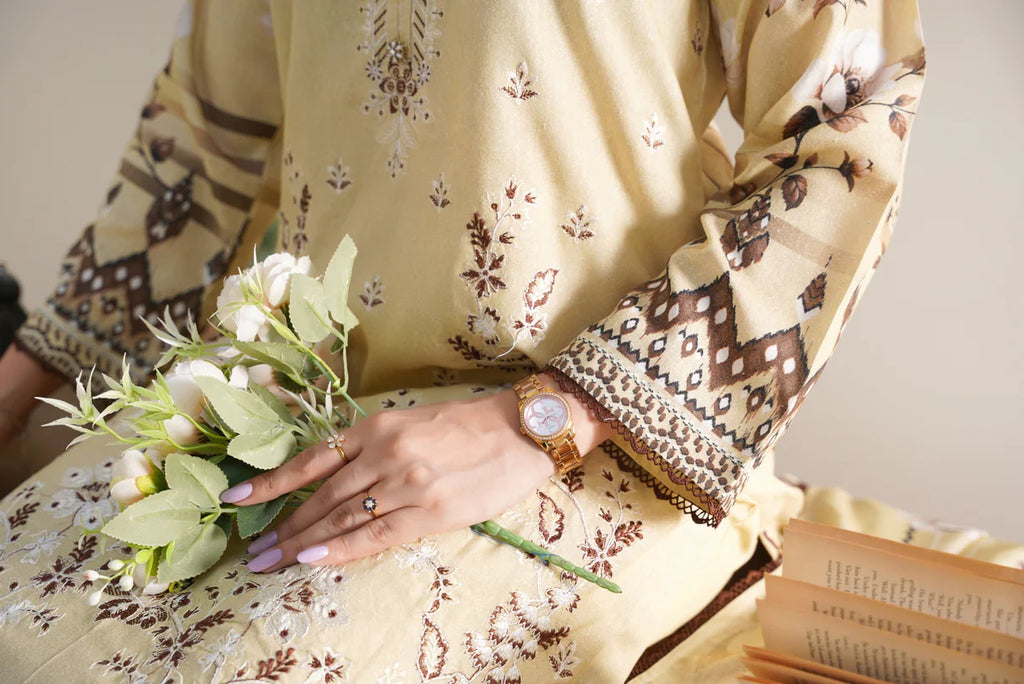 Cora By Anaya Noor Emb Karandi 3 PC D6