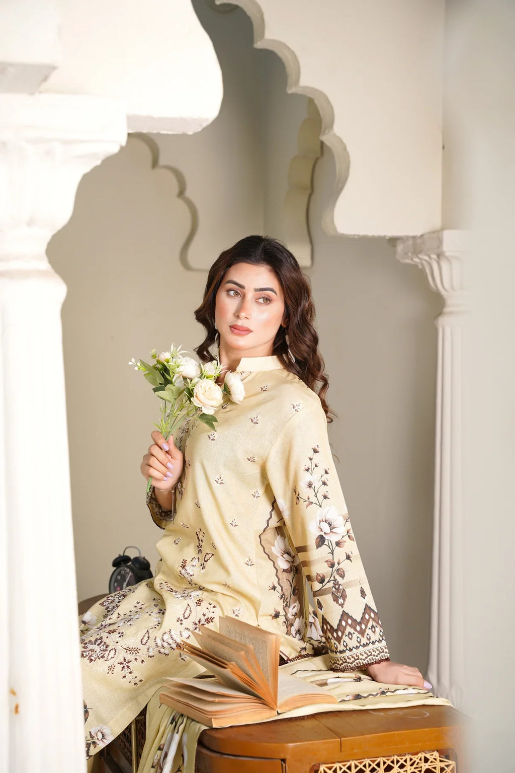 Cora By Anaya Noor Emb Karandi 3 PC D6