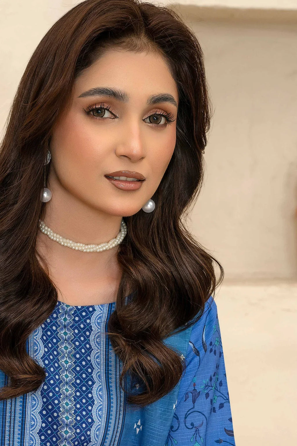 Esha Eshal by Bin Ilyas Premium Printed Viscose 3PC D4