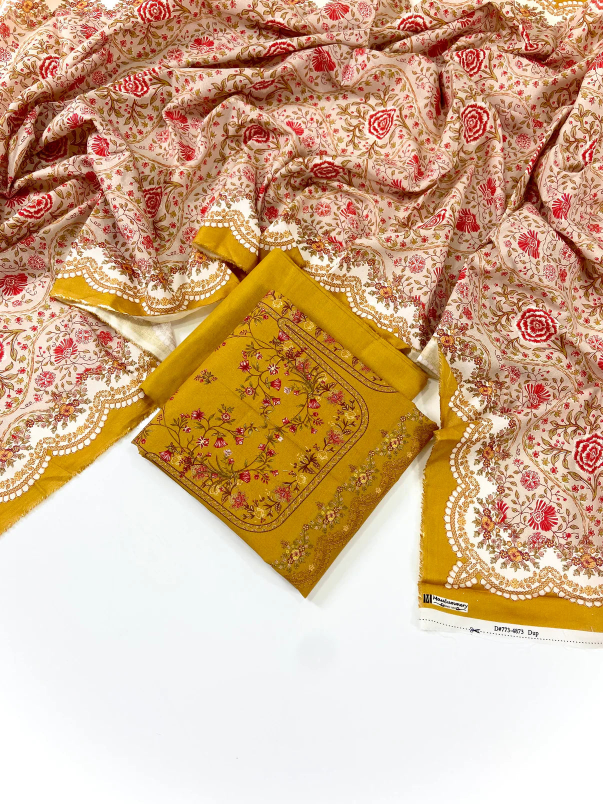 Mausummery Digital Printed Khaddar 3 PC D5