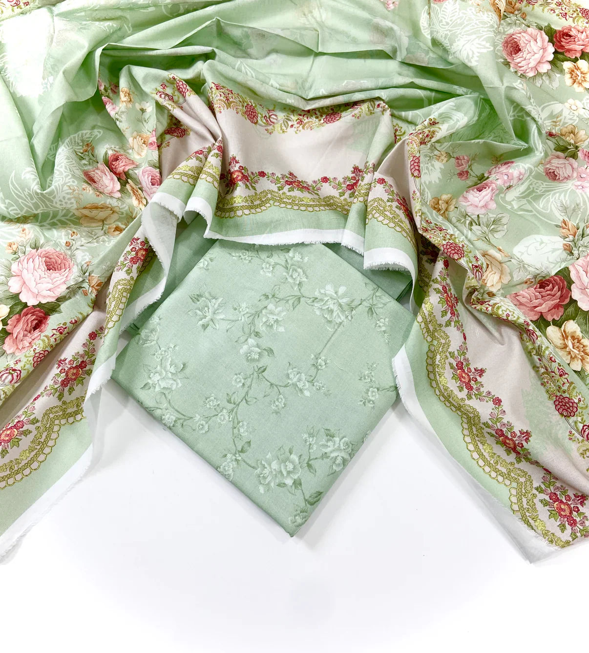 Mausummery Digital Printed Khaddar 3 PC D9