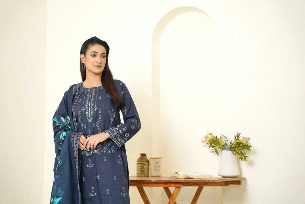 Narm o Nafees By Anaya Noor Embroidered Viscose 3PC D2
