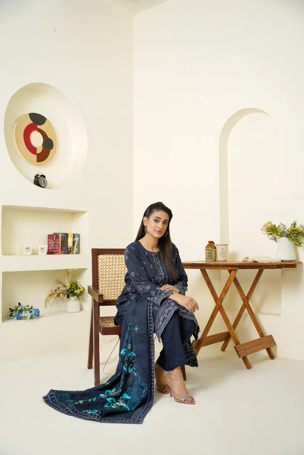 Narm o Nafees By Anaya Noor Embroidered Viscose 3PC D2