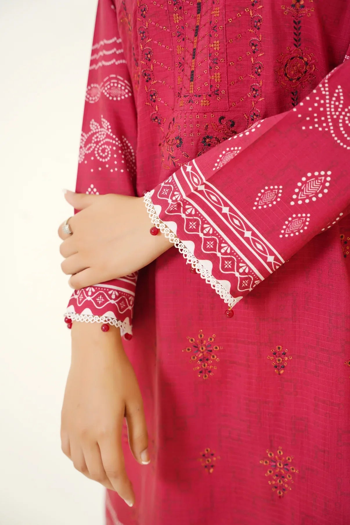 Narm o Nafees By Anaya Noor Embroidered Viscose 3PC D7