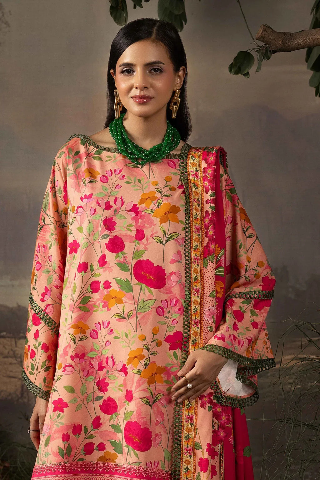 Raiha Luxury Linen 3PC D6