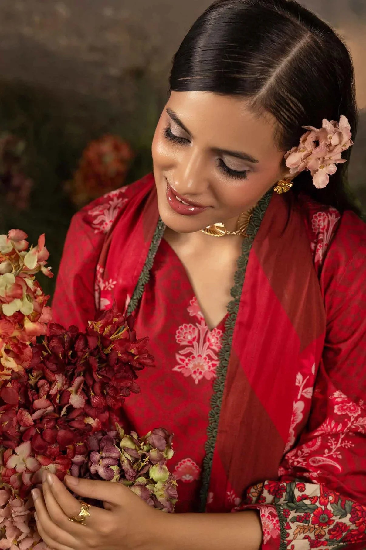 Raiha Luxury Linen 3PC D7