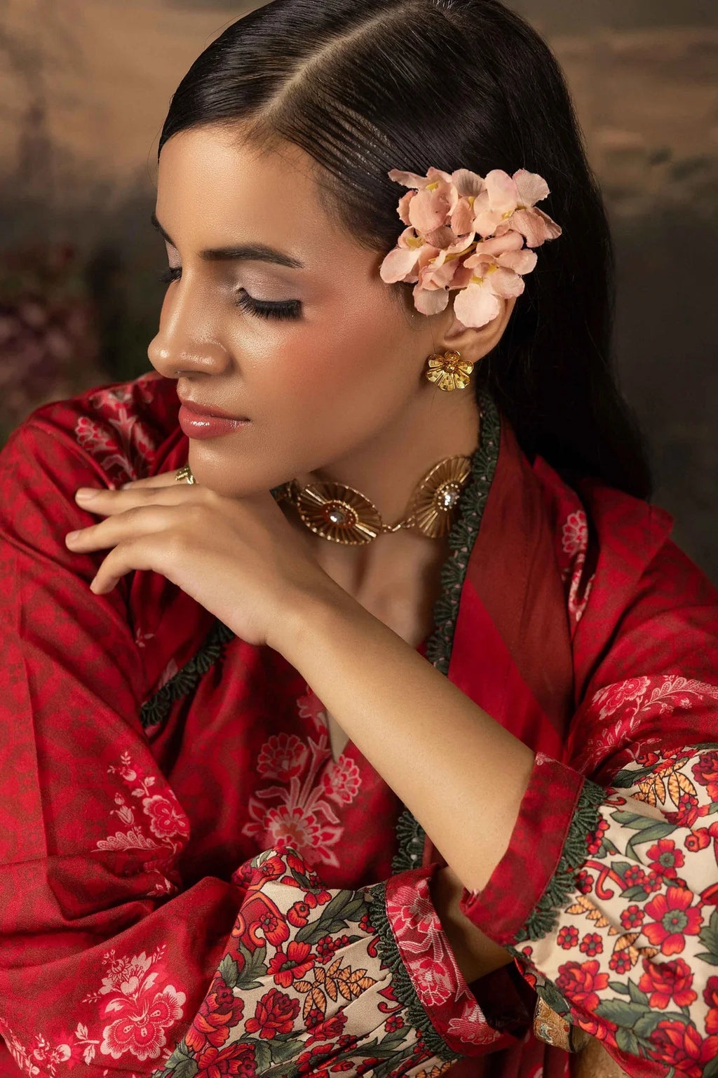 Raiha Luxury Linen 3PC D7