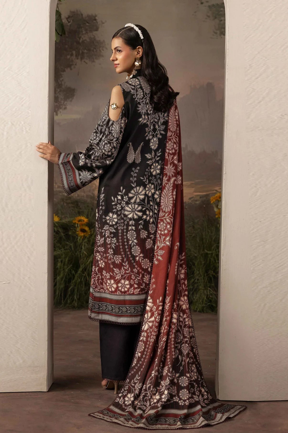 Raiha Luxury Linen 3PC D8