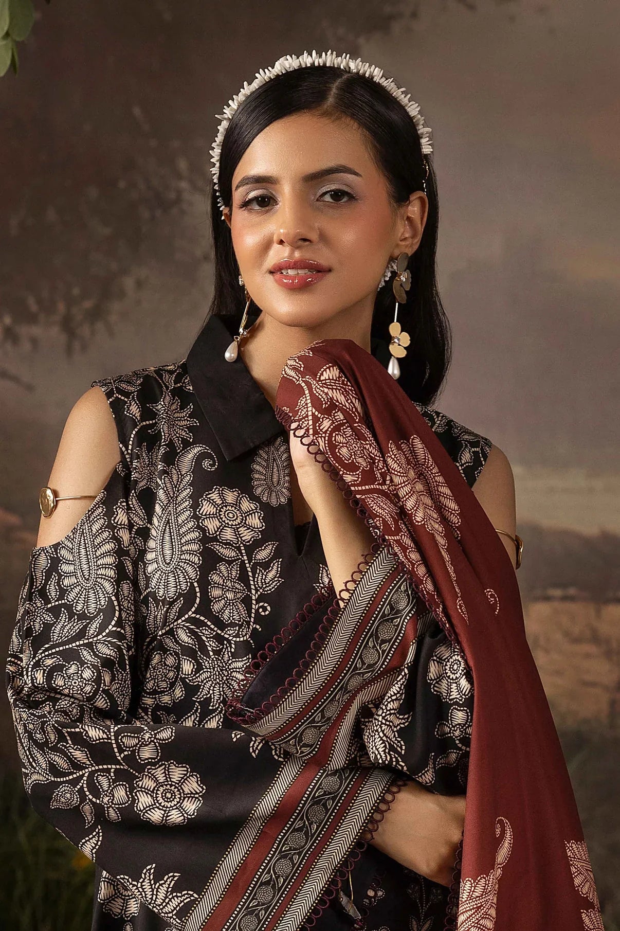 Raiha Luxury Linen 3PC D8