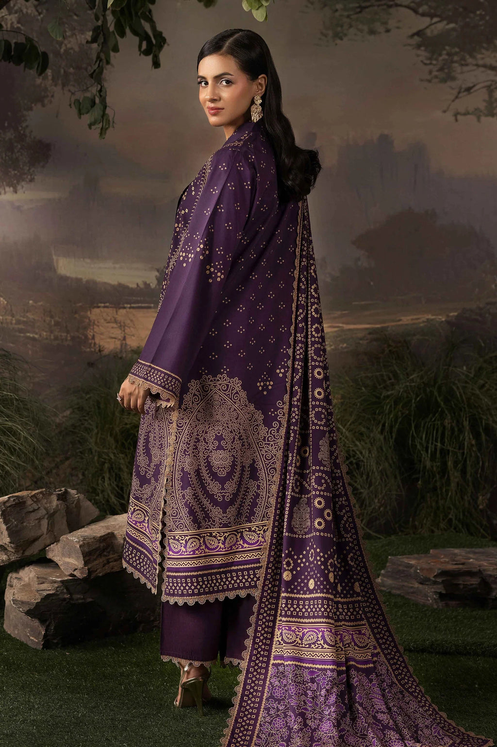 Raiha Luxury Linen 3PC D9