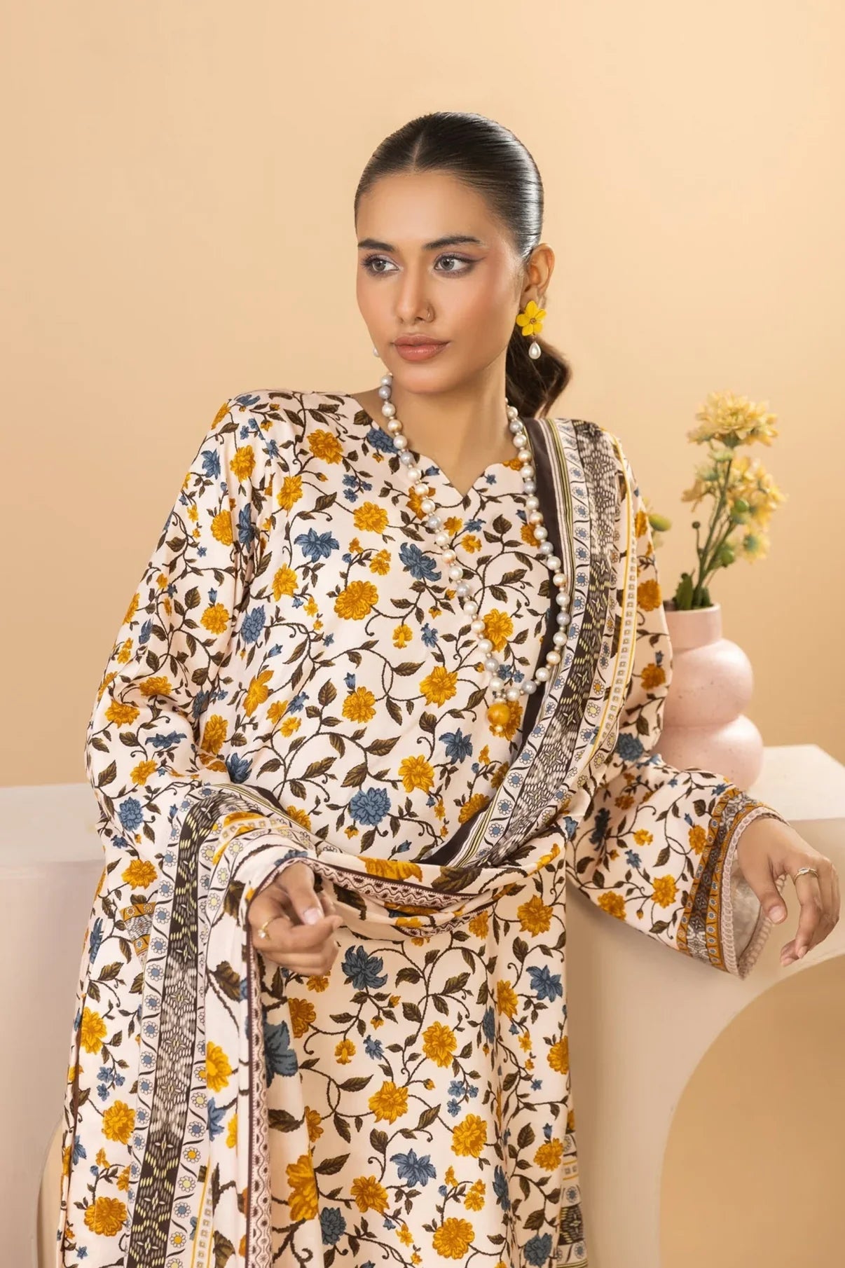 Rang Preet Digital Printed Linen 3PC D4