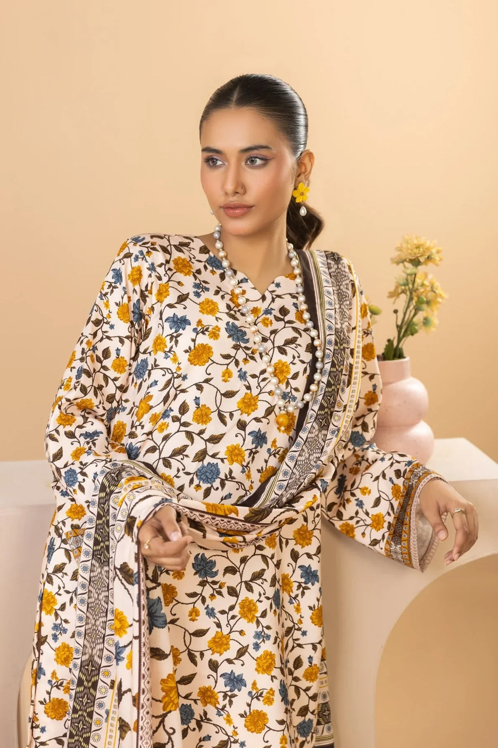 Rang Preet Digital Printed Linen 3PC D4