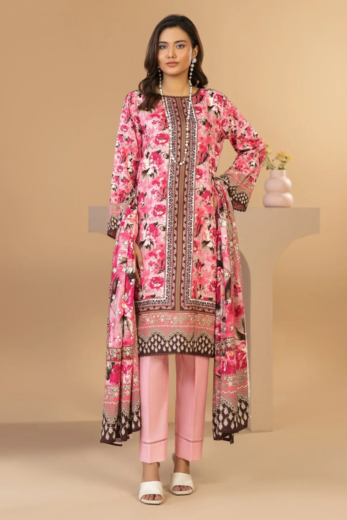 Rang Preet Digital Printed Linen 3PC D6