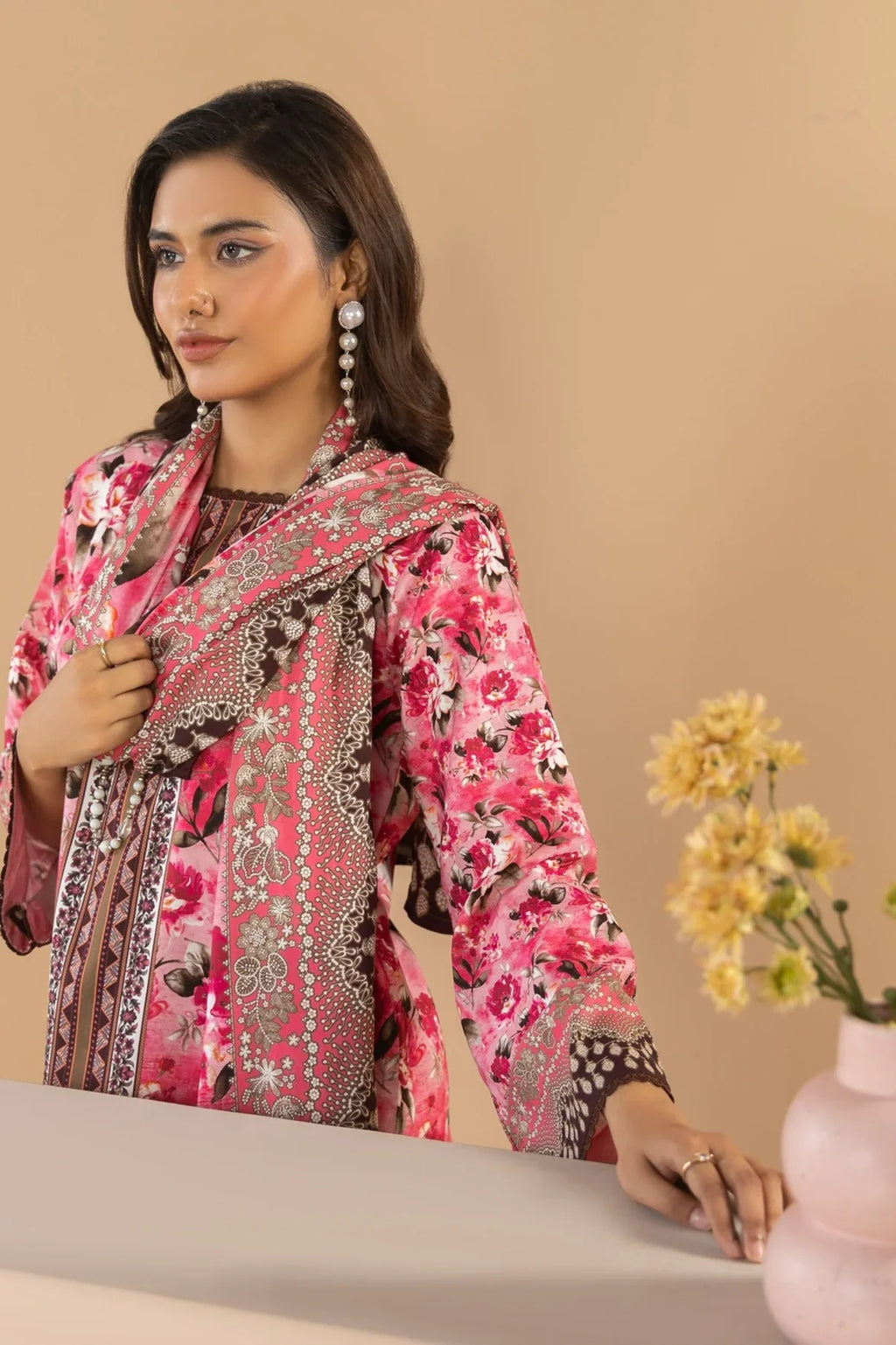 Rang Preet Digital Printed Linen 3PC D6