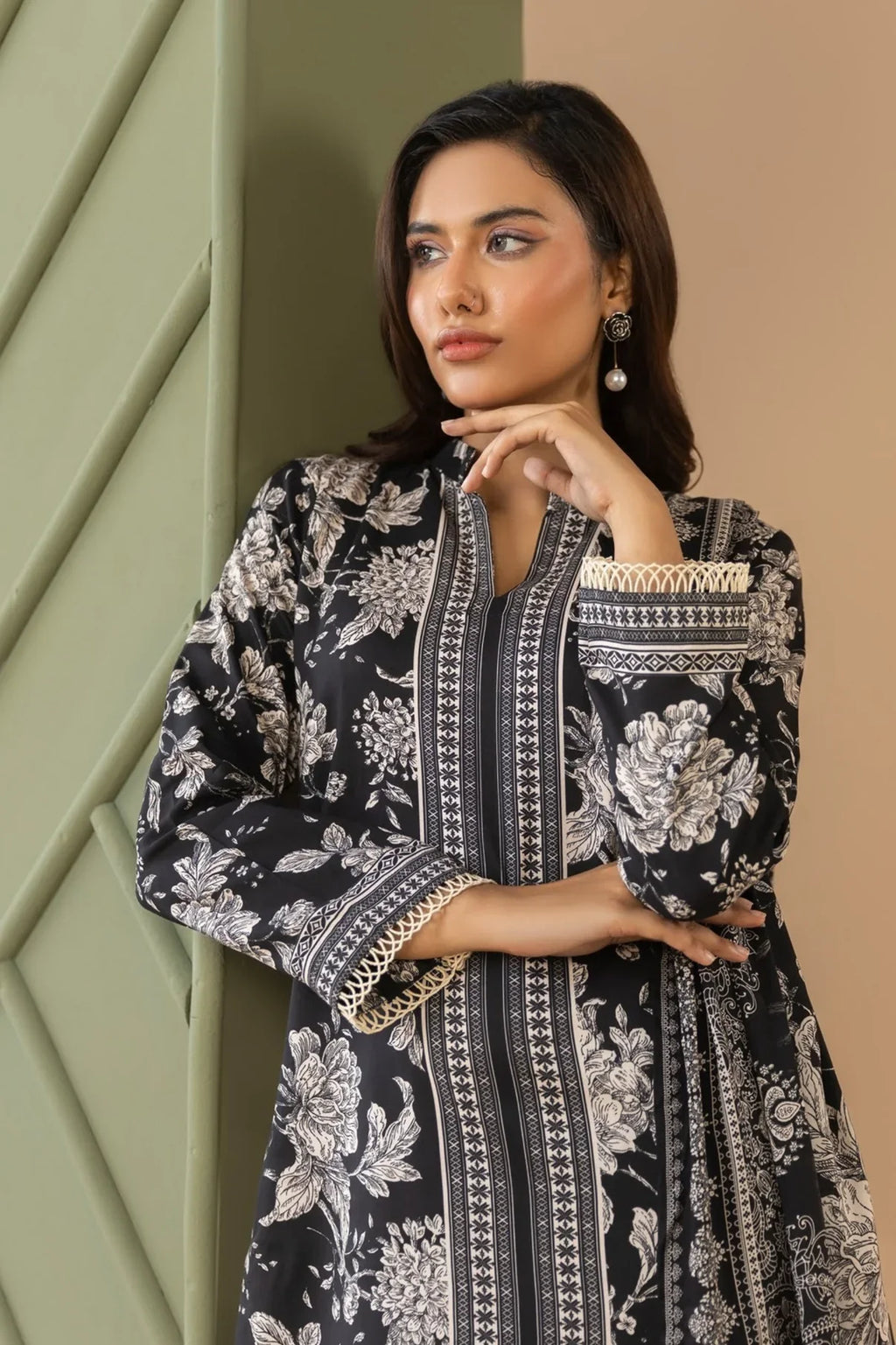 Rang Preet Digital Printed Linen 3PC D7