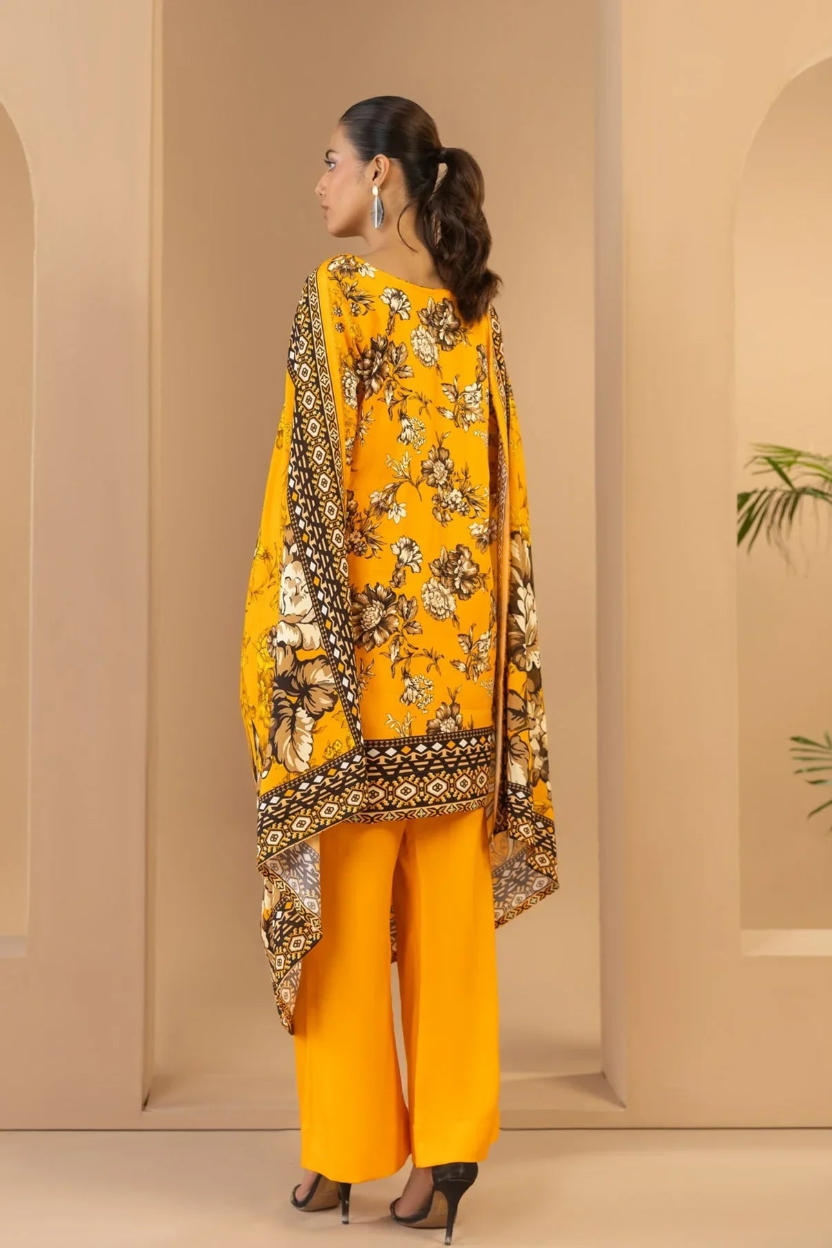 Rang Preet Digital Printed Linen 3PC D8